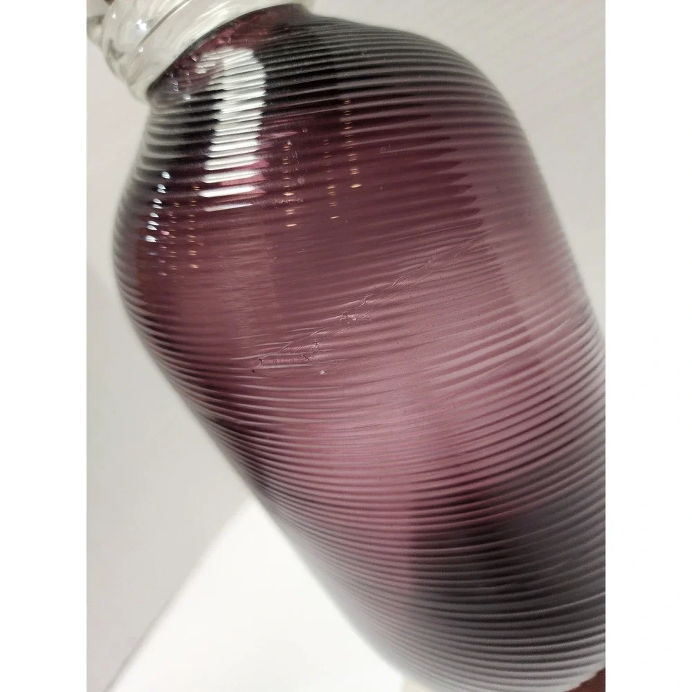 Bling‎ Electric Lamp Glad bulb Spiral Purple Vase